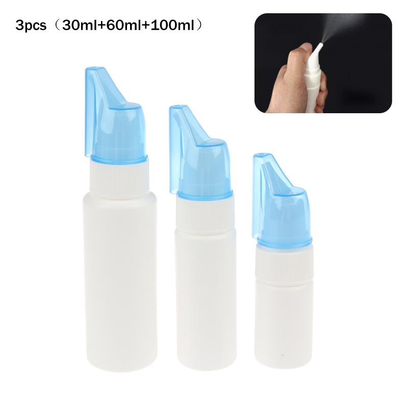NEW 3Pcs Nasal Irrigator Nose  - Misting Bottle Fine ulasan dan harga