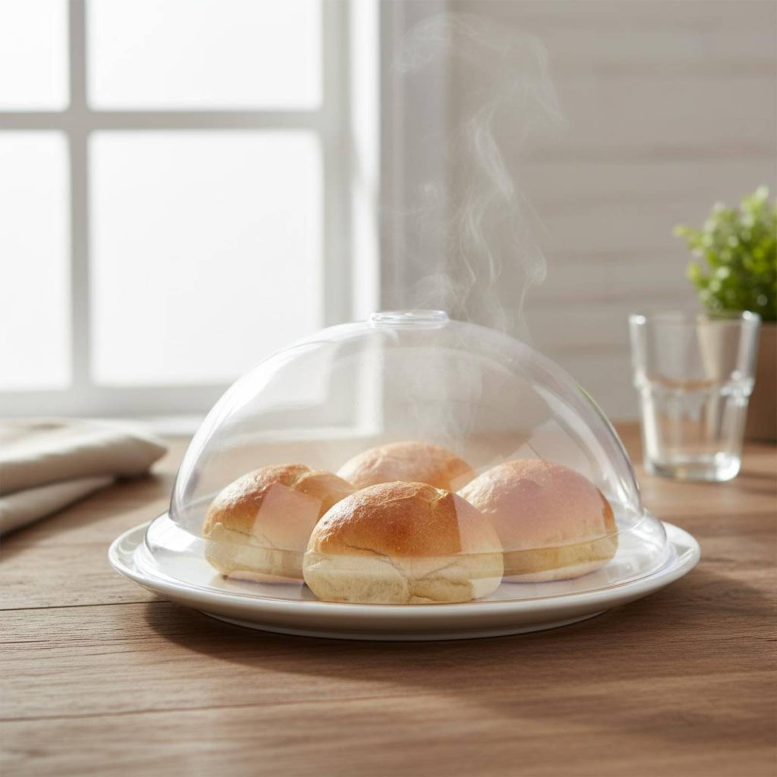 Food Protector Dustproof Clear - Plastic Dome Clear ulasan dan harga