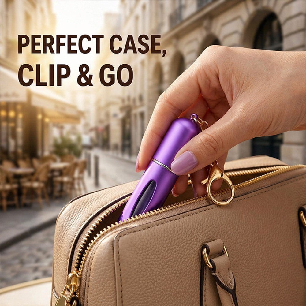 5ml Keychain Perfume Refillabl - Misting Bottle Fine ulasan dan harga