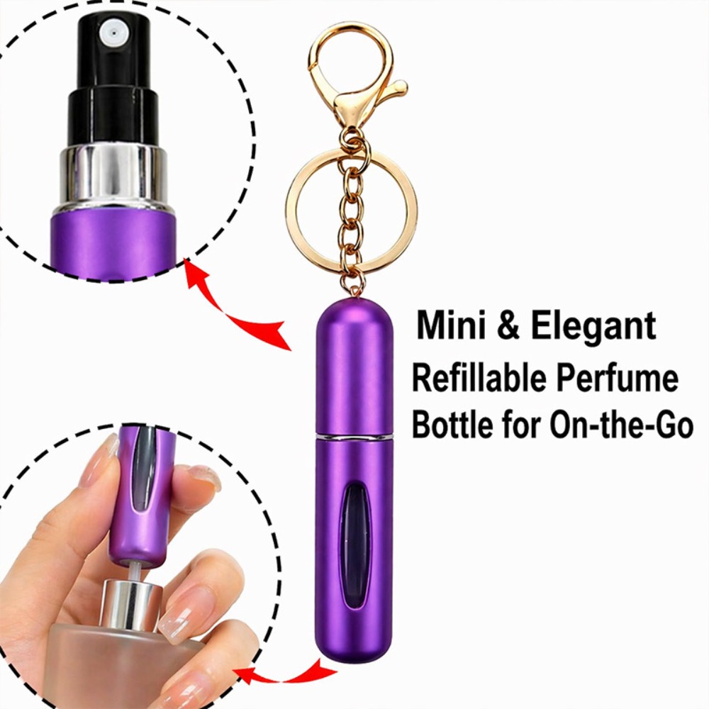 5ml Keychain Perfume Refillabl - Misting Bottle Fine ulasan dan harga