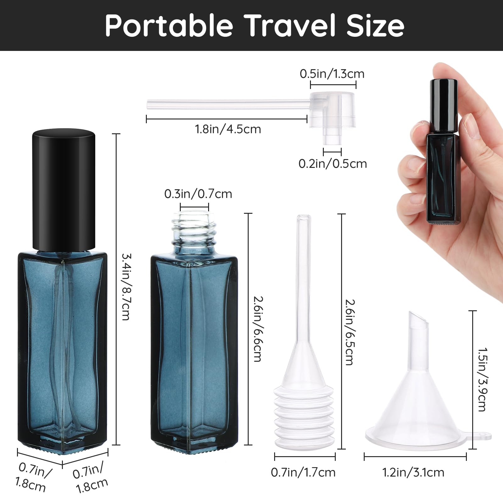 10pcs Perfume Bottle Spray Emp - Misting Bottle Fine ulasan dan harga