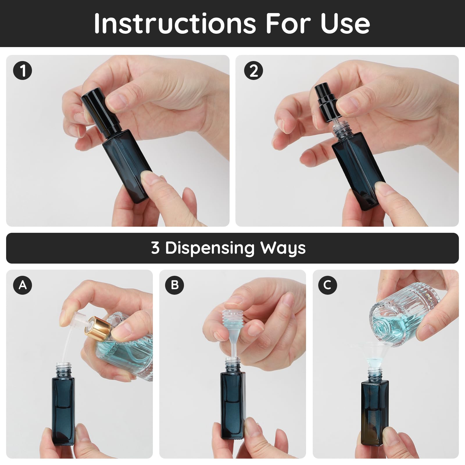 10pcs Perfume Bottle Spray Emp - Misting Bottle Fine ulasan dan harga