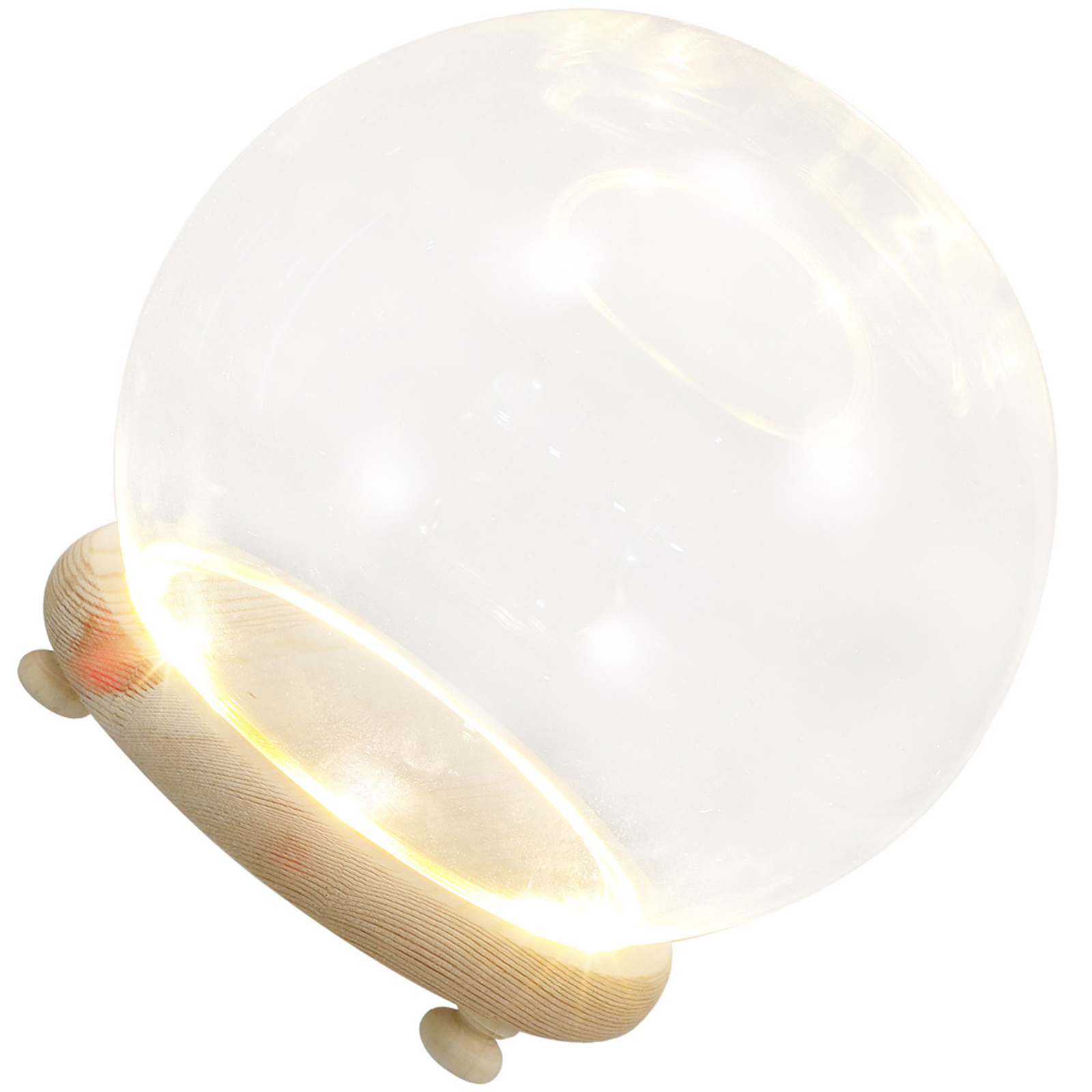 Eternal Flower Glass Cover Cle - Plastic Dome Clear ulasan dan harga