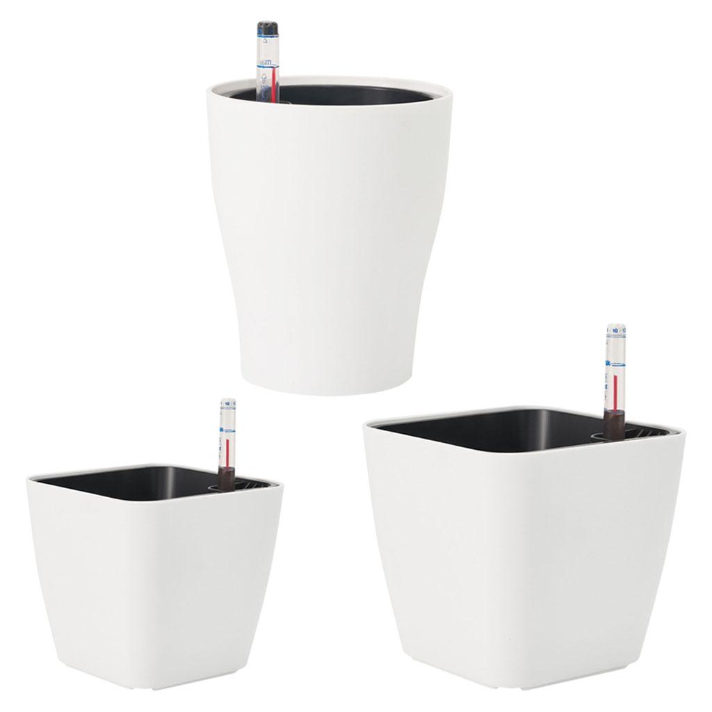 Self Watering Flower Pots Whit - Self Watering Insert ulasan dan harga