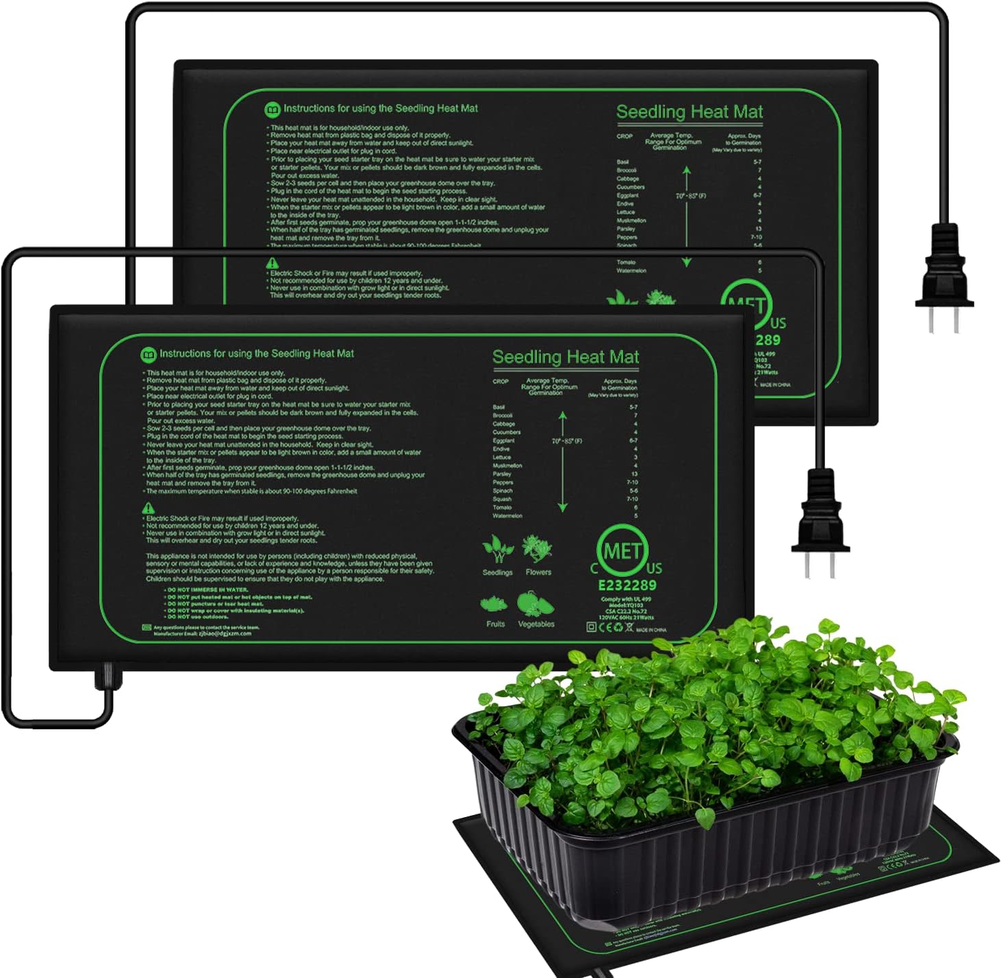 10/25/50CM Seedling Heat Mat I - Heat Mat Seedling ulasan dan harga